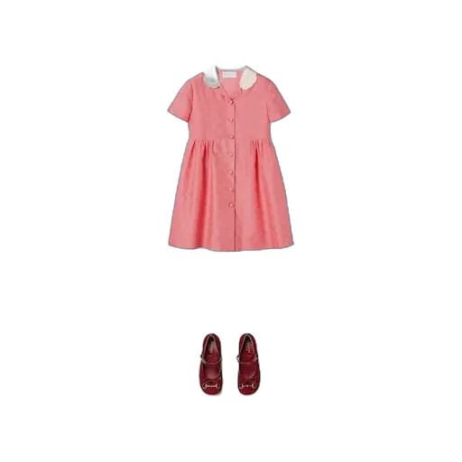 Children's Gg Cotton Dress