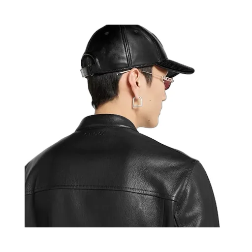 Soft Leather Zip Jacket