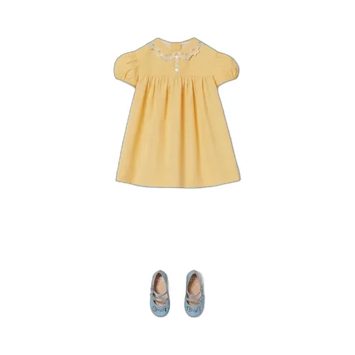 Baby Embroidered Cotton Dress