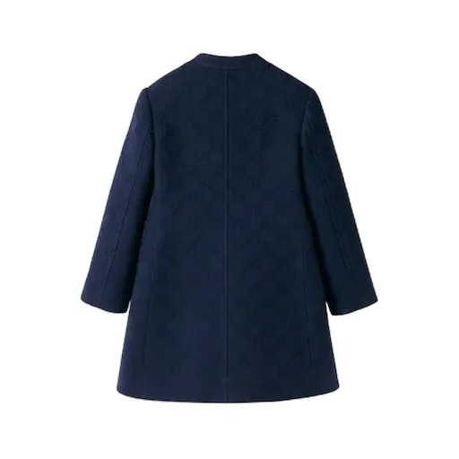 Children's Gg Wool Coat