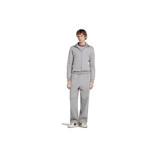 Cotton Piquet Double Zip Jacket