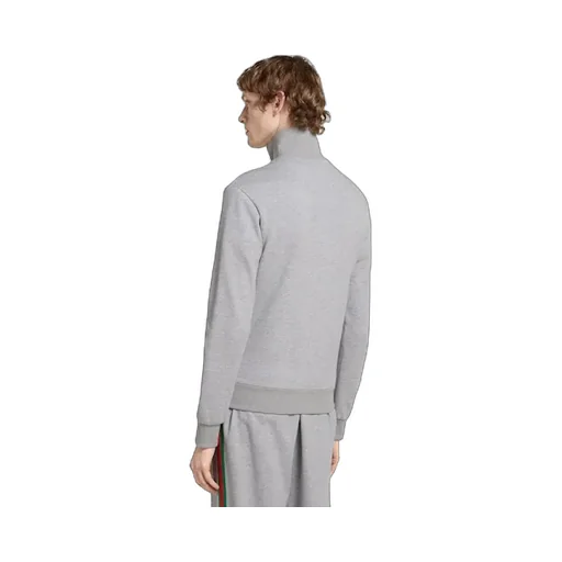 Cotton Piquet Double Zip Jacket