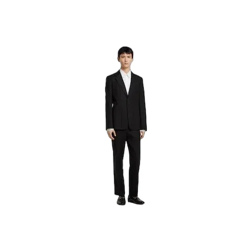Single Breasted Cotton Canvas Jacket