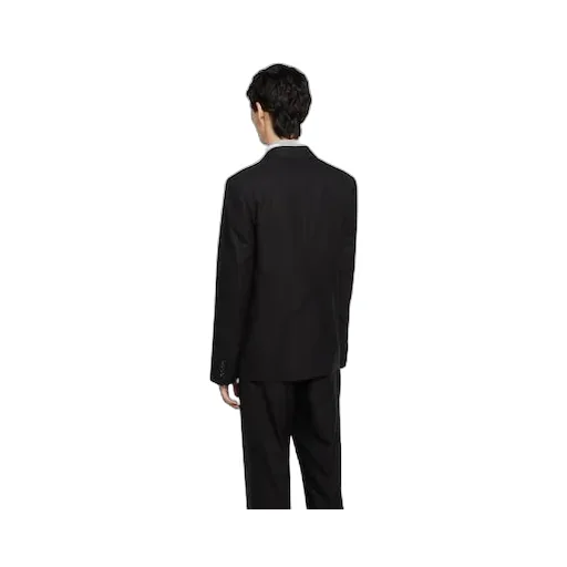 Single Breasted Cotton Canvas Jacket