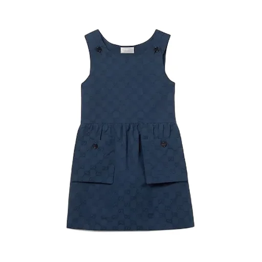 Children's Gg Cotton Dress