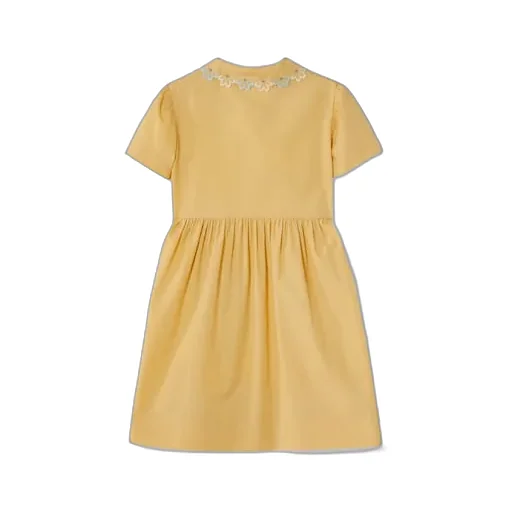 Children's Embroidered Cotton Dress
