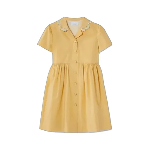 Children's Embroidered Cotton Dress