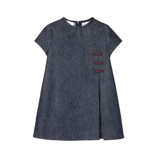 Children's Denim Dress With Web