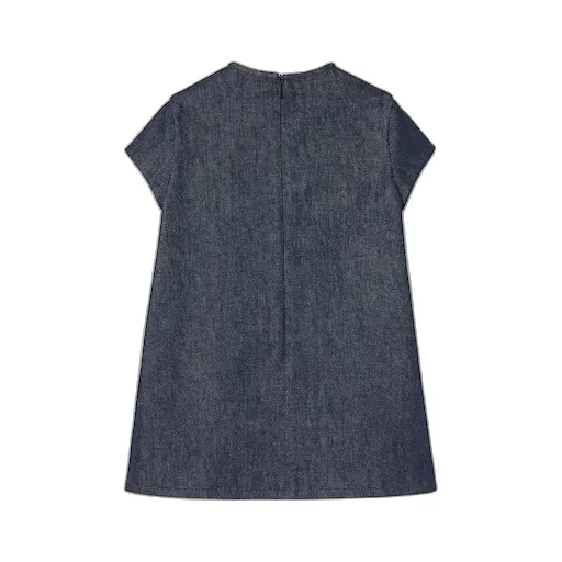 Children's Denim Dress With Web