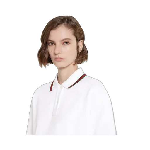 Cotton Piquet Polo Shirt With Web