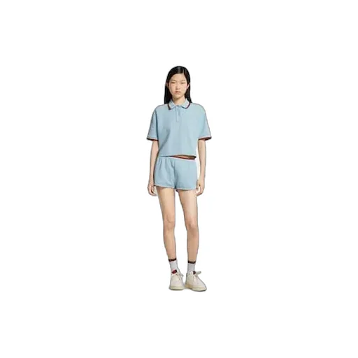 Cotton Piquet Polo Shirt With Web