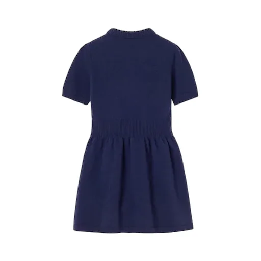 Children's Wool Dress With Embroidery