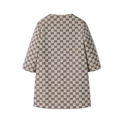 Children's Gg Canvas Coat