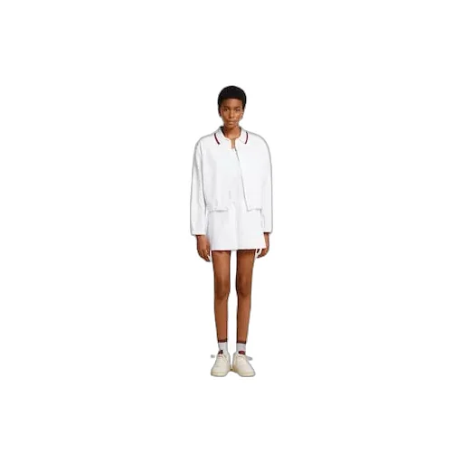 Cotton Poplin Dress With Web