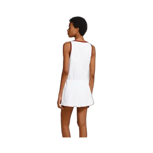 Cotton Poplin Dress With Web