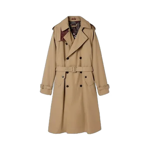 Cotton Gabardine Trench Coat