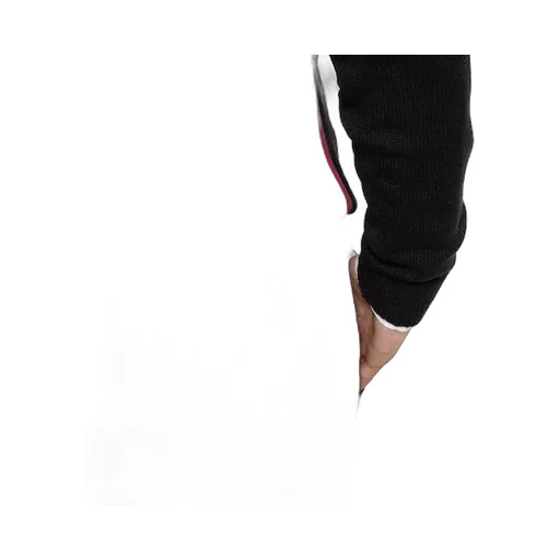 Wool Blend Twill Pant With Logo