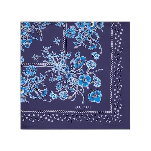 Printed Cotton Pocket Square