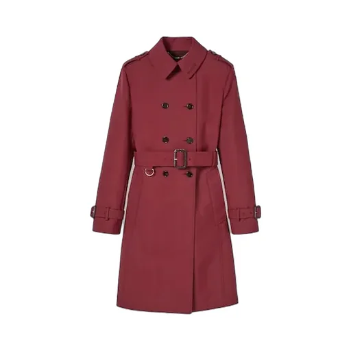 Double Gabardine Trench Coat