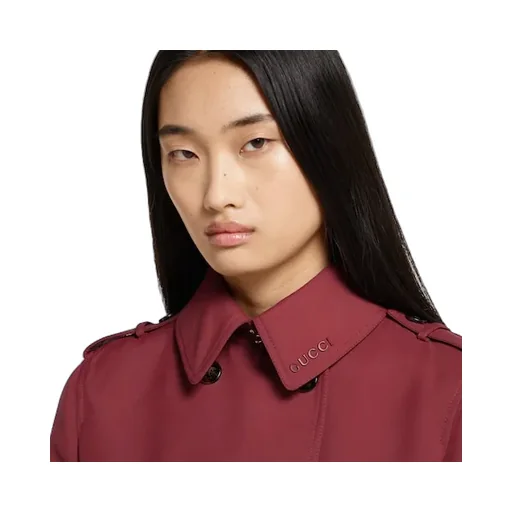 Double Gabardine Trench Coat