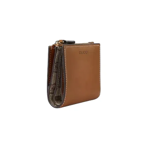 Gg Emblem Medium Zip Wallet