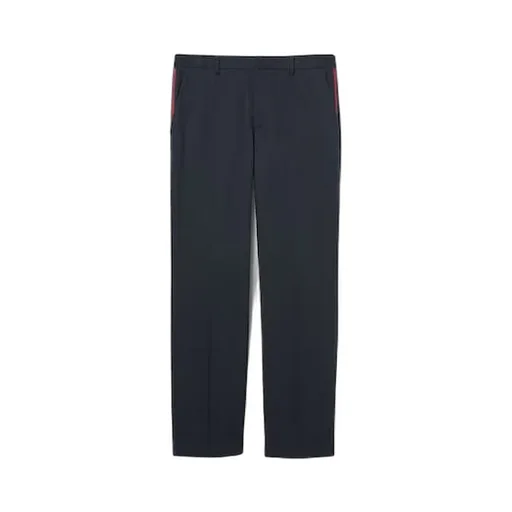 Cotton Twill Pant With Web Detail