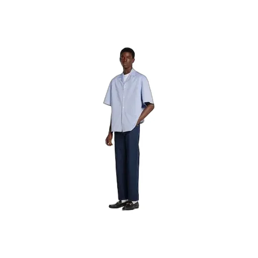Oxford Cotton Shirt With Embossed Label