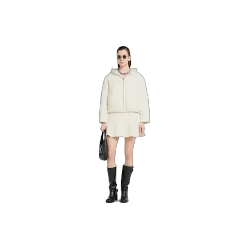 Wool Bouclé Mini Skirt