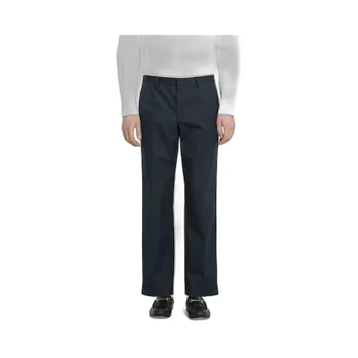 Cotton Twill Pant With Web Detail