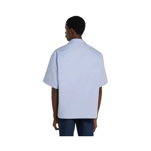 Oxford Cotton Shirt With Embossed Label