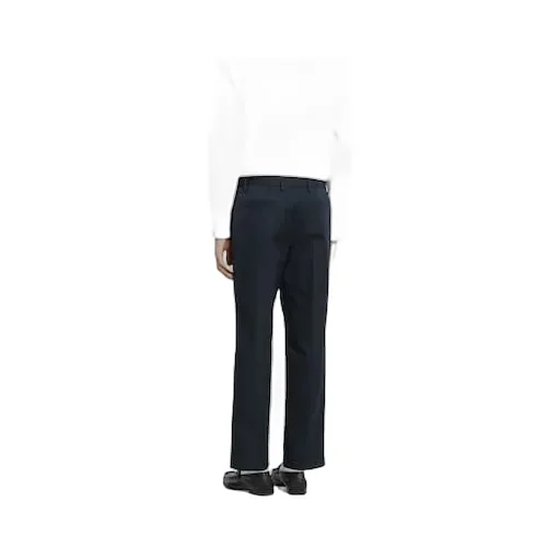 Cotton Twill Pant With Web Detail