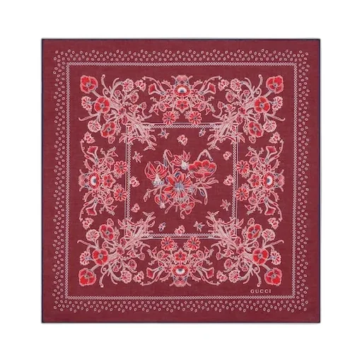 Printed Cotton Pocket Square
