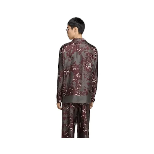 Printed Silk Twill Shirt
