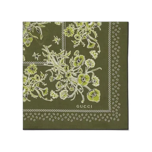 Printed Cotton Pocket Square