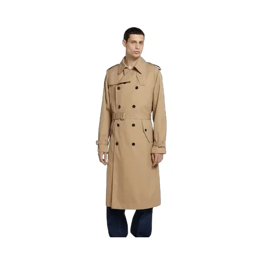 Cotton Gabardine Trench Coat