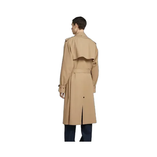 Cotton Gabardine Trench Coat