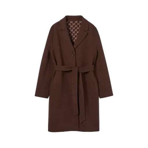 Reversible Silk Wool Coat