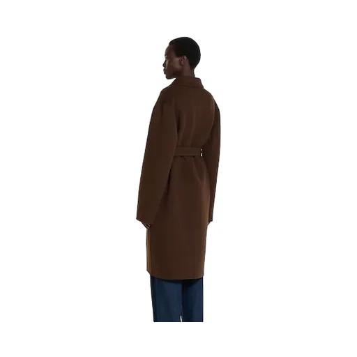 Reversible Silk Wool Coat