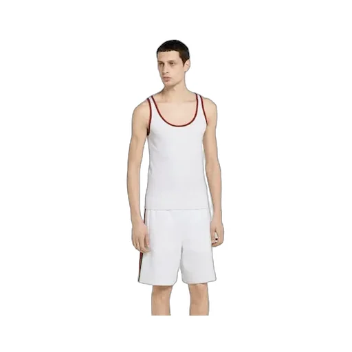 Rib Cotton Tank Top With Web