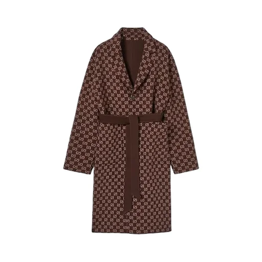 Reversible Silk Wool Coat