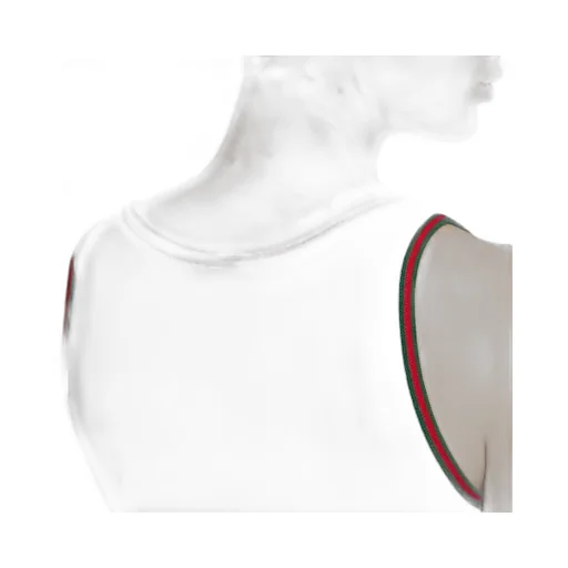 Rib Cotton Tank Top With Web