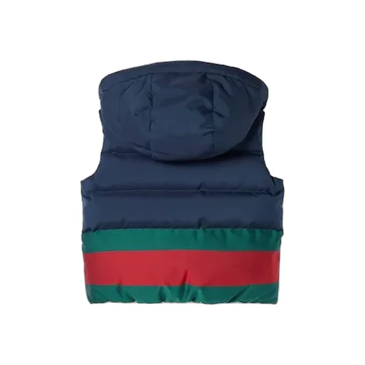 Children's Padded Nylon Vest With Web