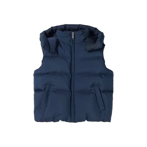 Children's Padded Nylon Vest With Web
