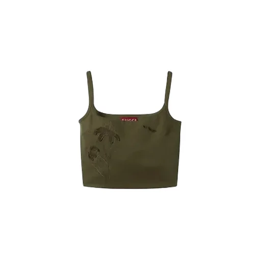 Wool Mohair Top With Embroidery