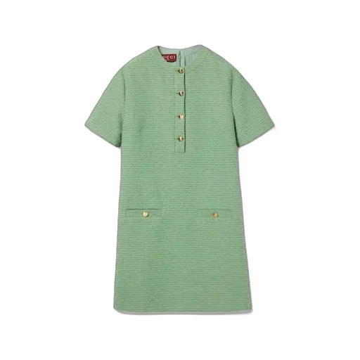 Cotton Bouclé Mini Dress