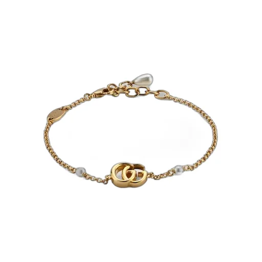 Gg Marmont Chain Bracelet With Charm