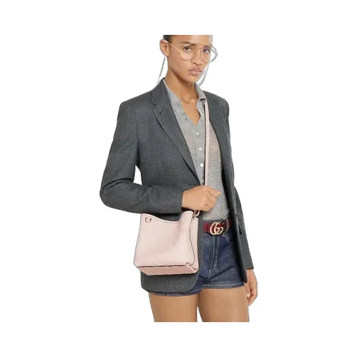 Gg Emblem Small Bucket Bag