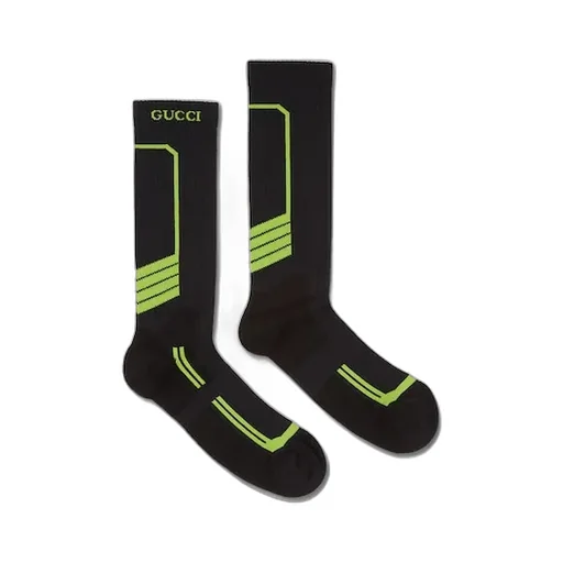 Cotton Socks With Embroidery