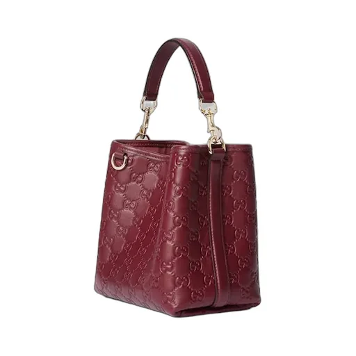 Gg Emblem Small Bucket Bag