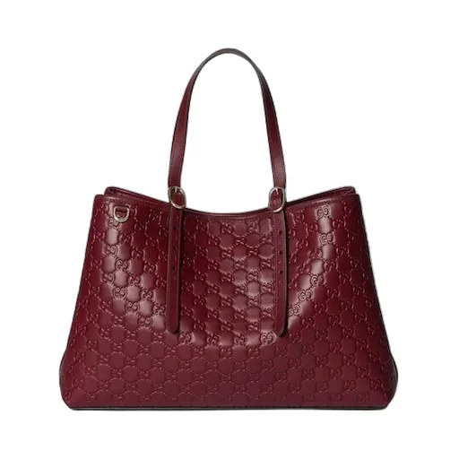 Gg Emblem Large Tote Bag